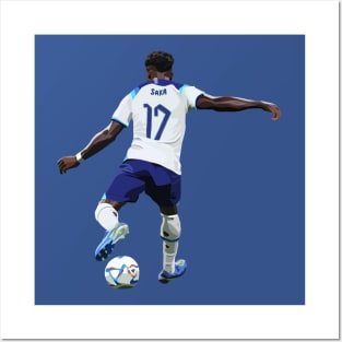 Bukayo Saka Posters and Art